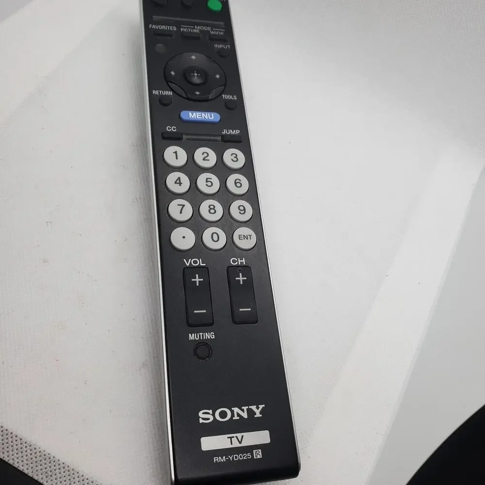 Sony RM-YD025 TV Remote Control Bravia HDTV Television Wireless Controller Black